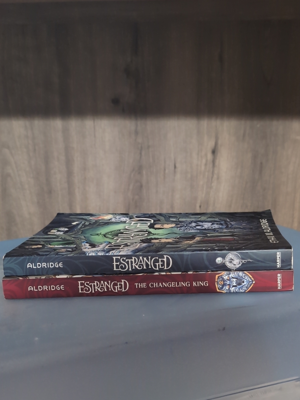 Estranged (Estranged, 1) & The Changeling King (2)  by Ethan M. Aldridge. PB Lot
